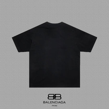 Double letter printing t-shirt