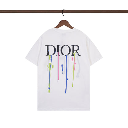 Lnk-splash print T-shirt
