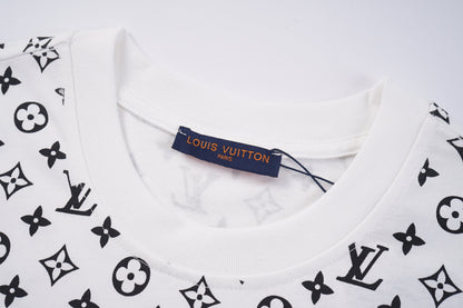 Gradient letter print T-shirt
