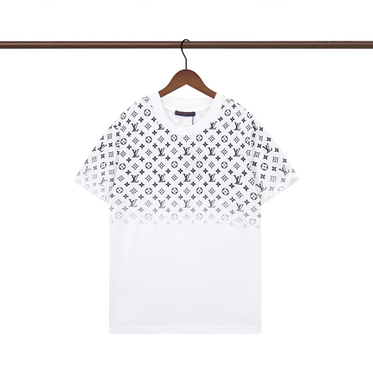 Gradient letter print T-shirt