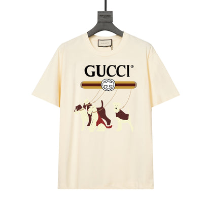 Dog print T-shirt