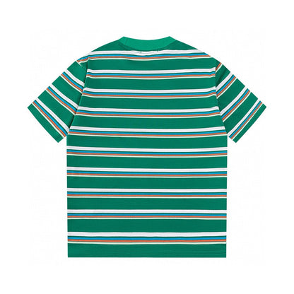 Striped cotton T-shirt